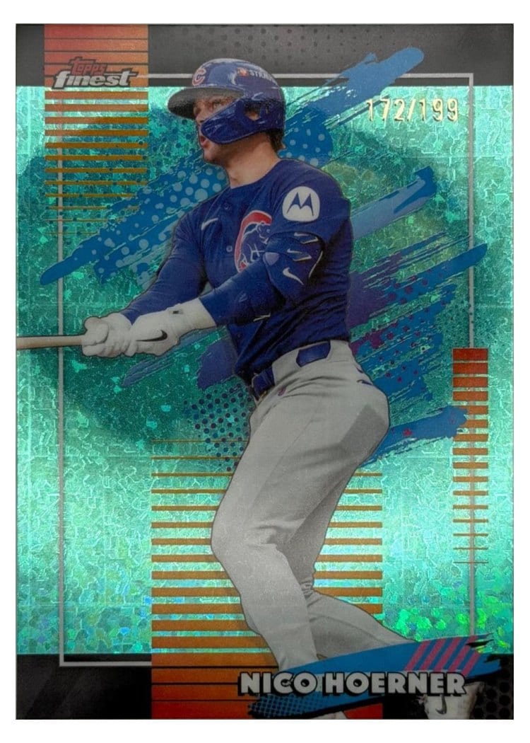 2026 Topps Finest Nico Hoerner #106 card