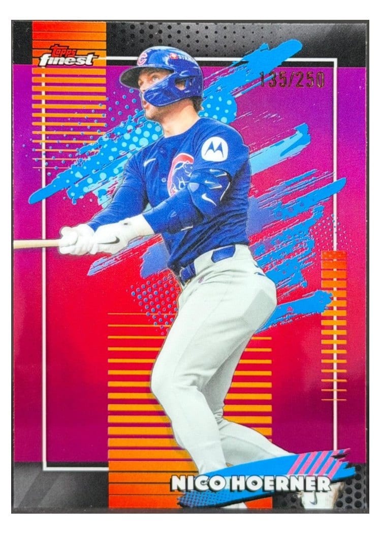 2026 Topps Finest Nico Hoerner #106 card