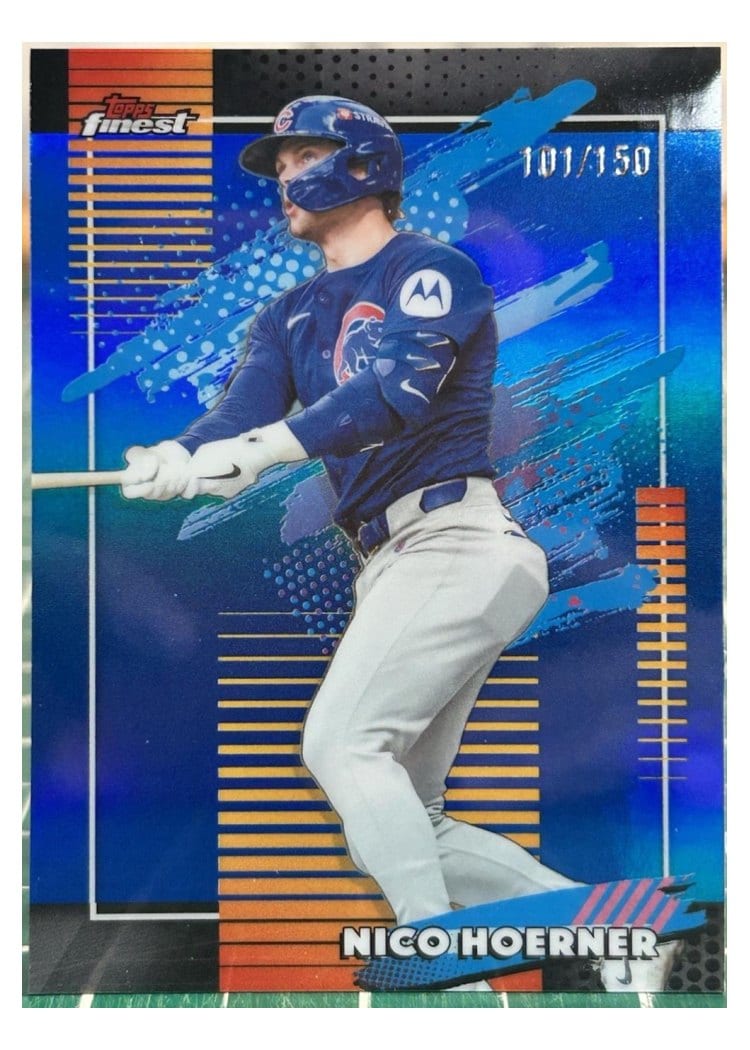 2026 Topps Finest Nico Hoerner #106 card