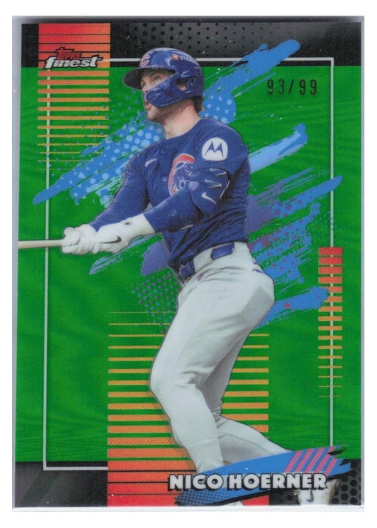 2026 Topps Finest Nico Hoerner #106 card