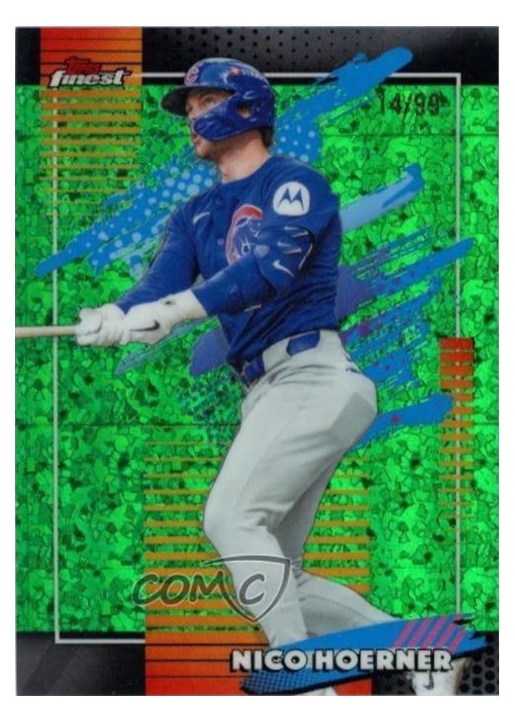 2026 Topps Finest Nico Hoerner #106 card