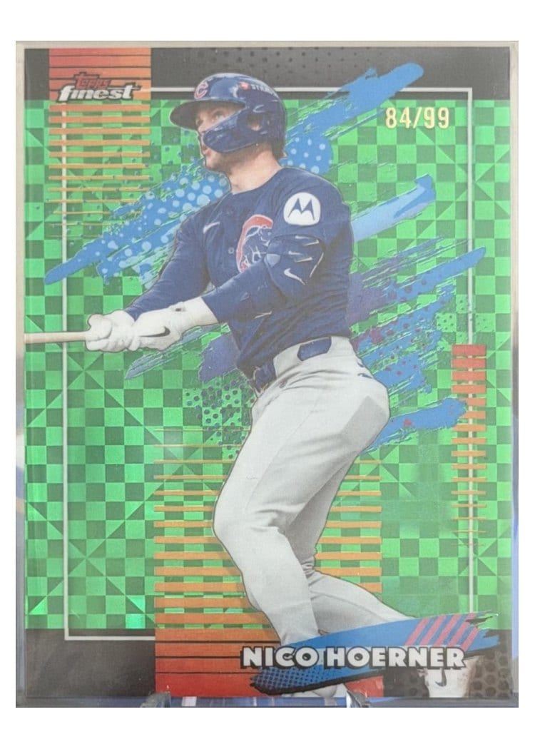 2026 Topps Finest Nico Hoerner #106 card