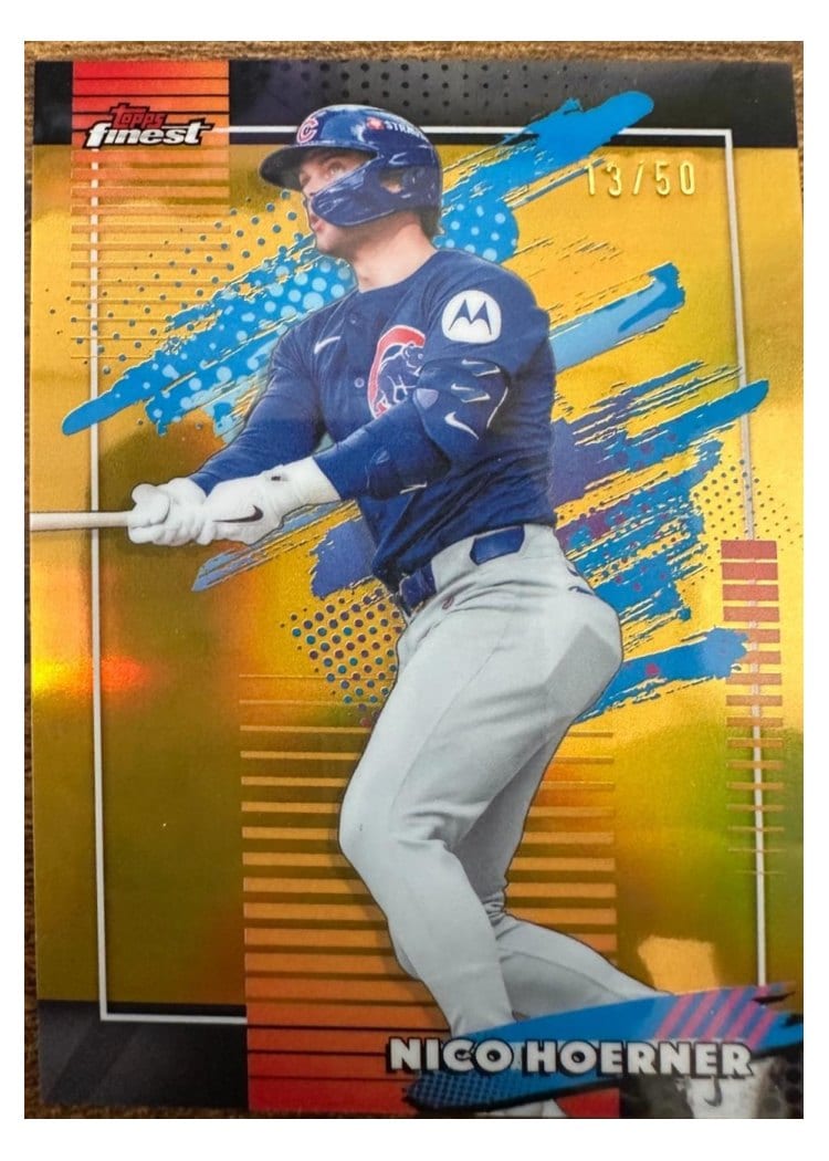 2026 Topps Finest Nico Hoerner #106 card