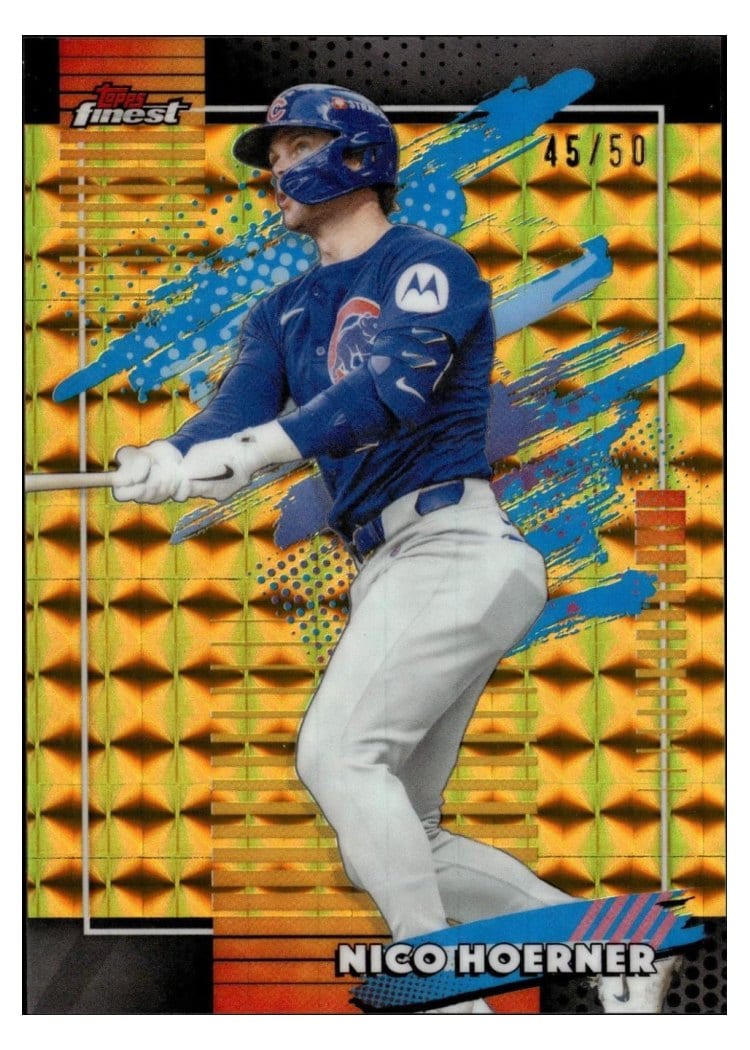 2026 Topps Finest Nico Hoerner #106 card