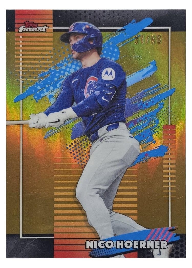 2026 Topps Finest Nico Hoerner #106 card