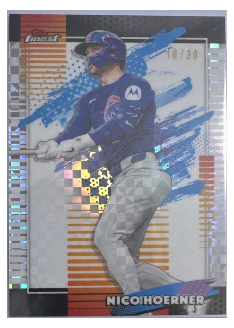 2026 Topps Finest Nico Hoerner #106 card