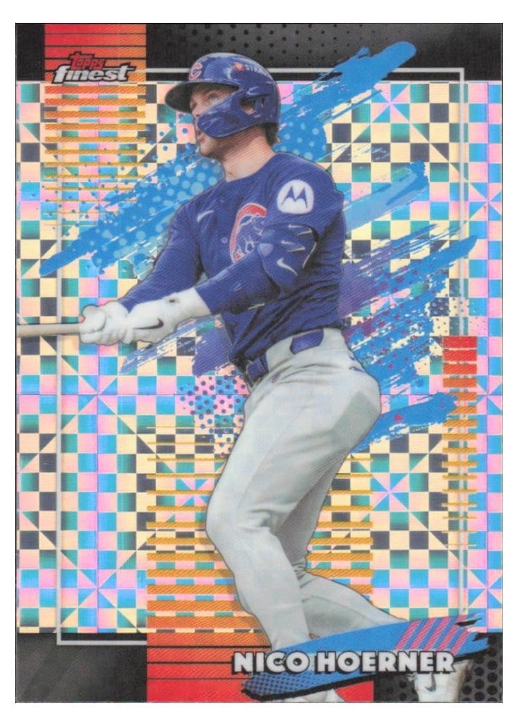 2026 Topps Finest Nico Hoerner #106 card