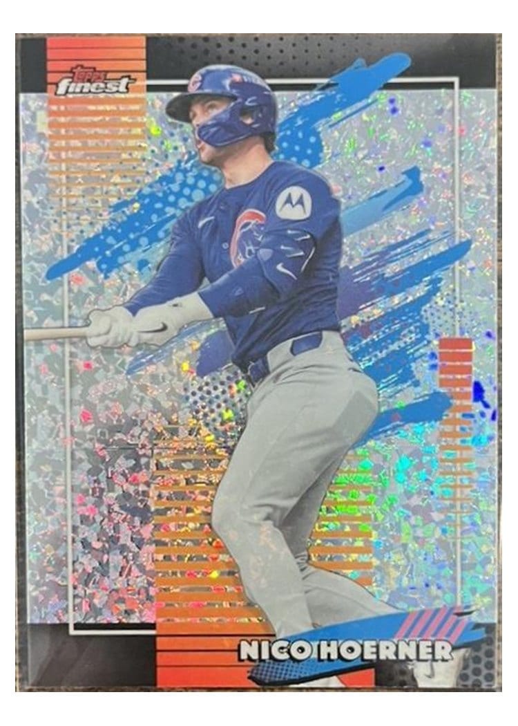 2026 Topps Finest Nico Hoerner #106 card