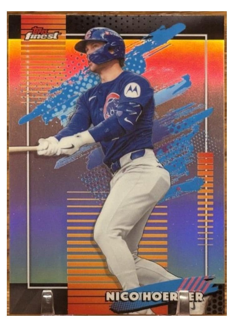 2026 Topps Finest Nico Hoerner Refractor #106 card