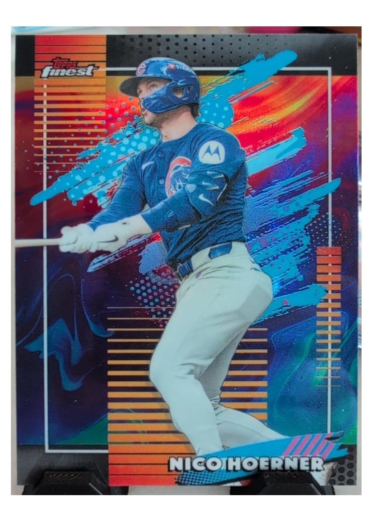 2026 Topps Finest Nico Hoerner #106 card