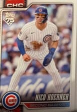 2026 Topps Real One Relics Nico Hoerner #5 card