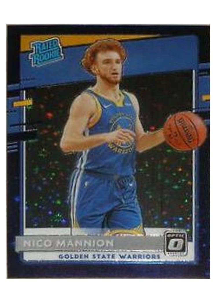 2020-21 Donruss Optic Base Set Nico Mannion #190 card