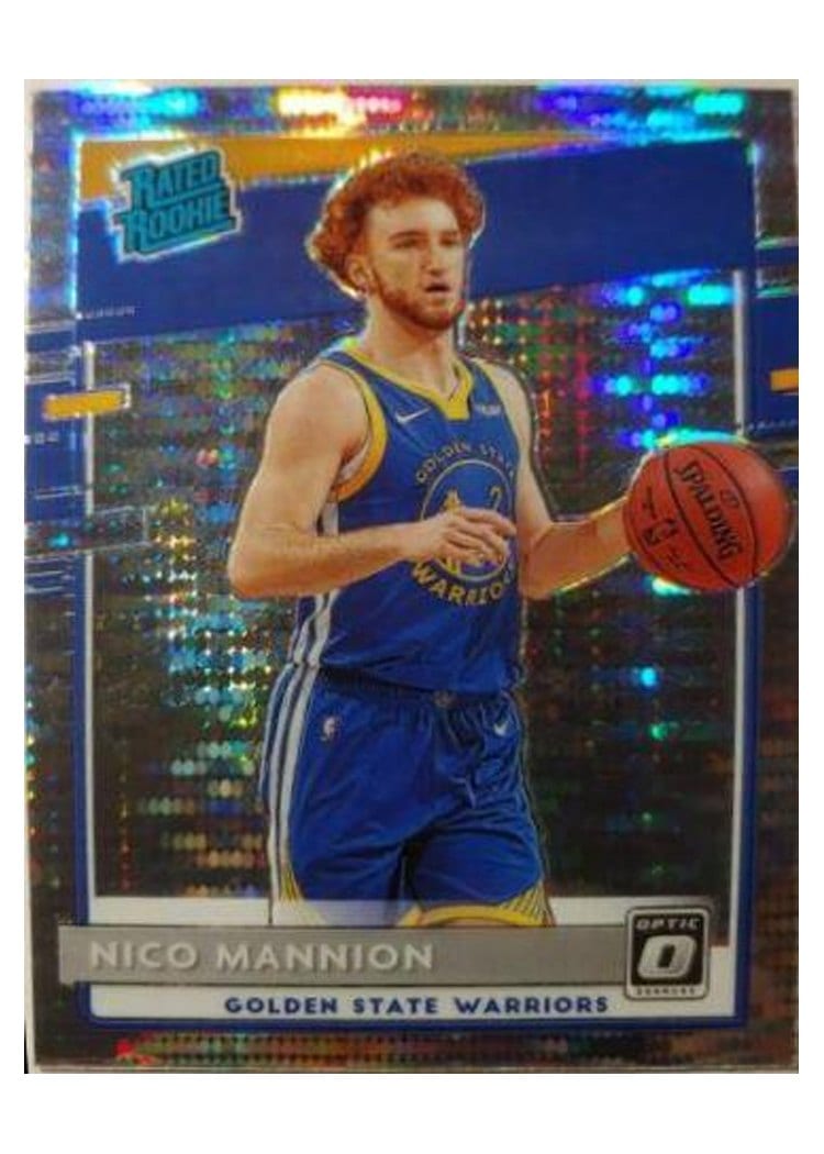 2020-21 Donruss Optic Base Set Nico Mannion #190 card