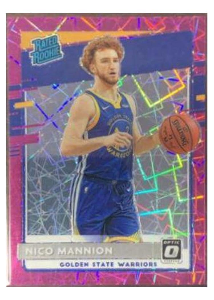 2020-21 Donruss Optic Base Set Nico Mannion #190 card
