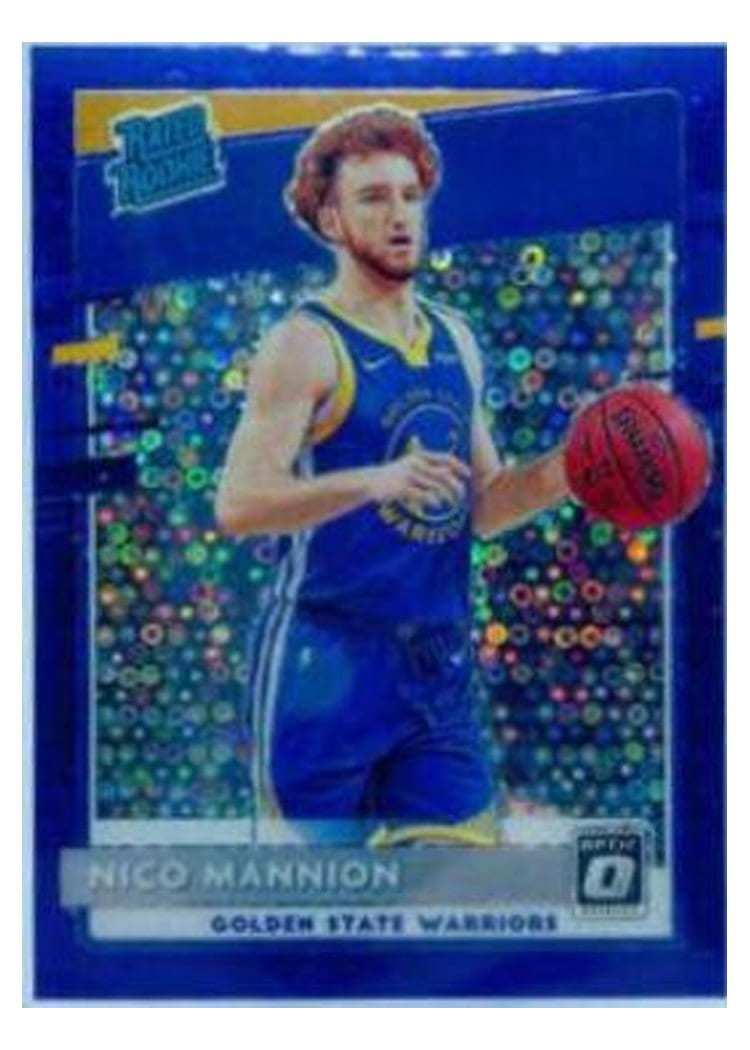 2020-21 Donruss Optic Base Set Nico Mannion #190 card