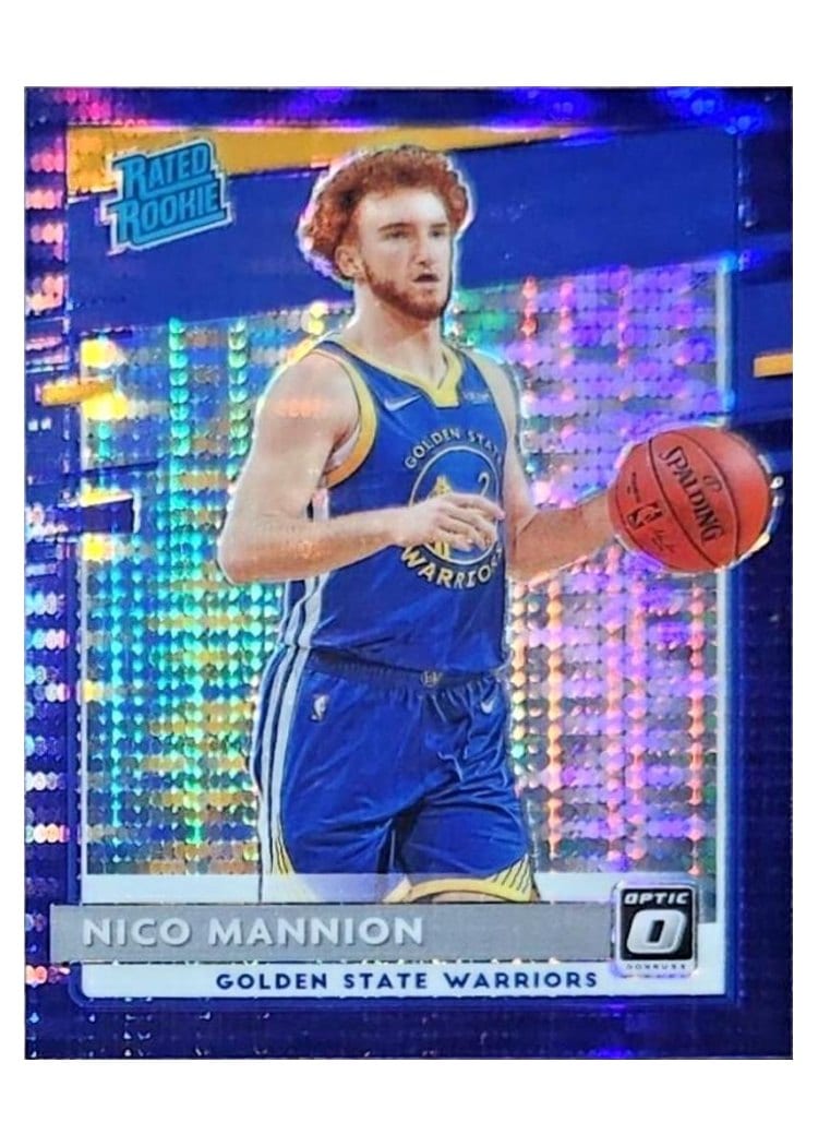 2020-21 Donruss Optic Base Set Nico Mannion #190 card