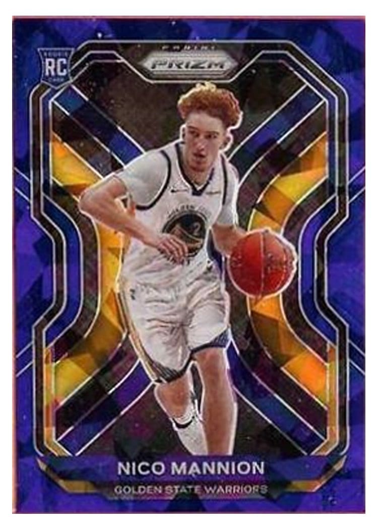 2020-21 Panini Prizm Base Set Nico Mannion #293 card
