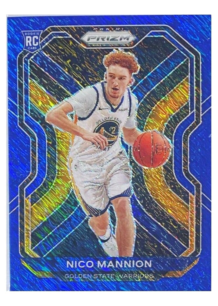 2020-21 Panini Prizm Base Set Nico Mannion #293 card