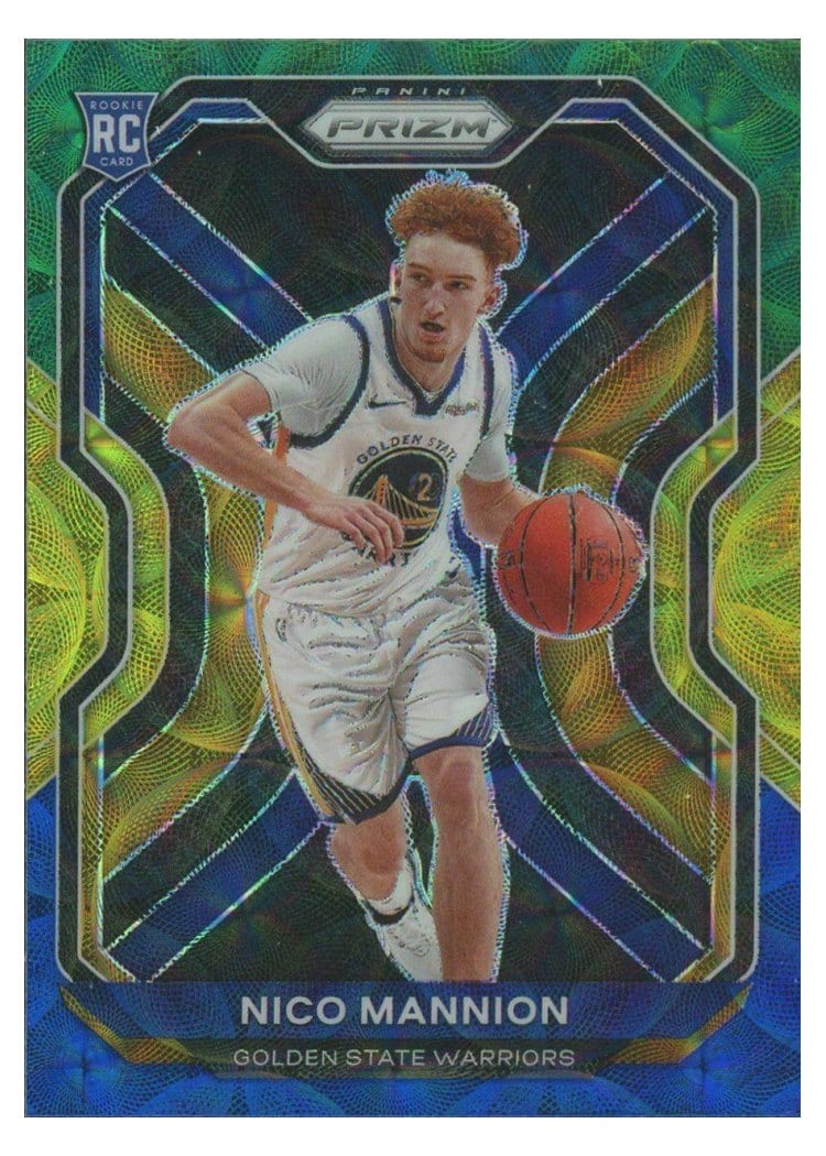 2020-21 Panini Prizm Base Set Nico Mannion #293 card