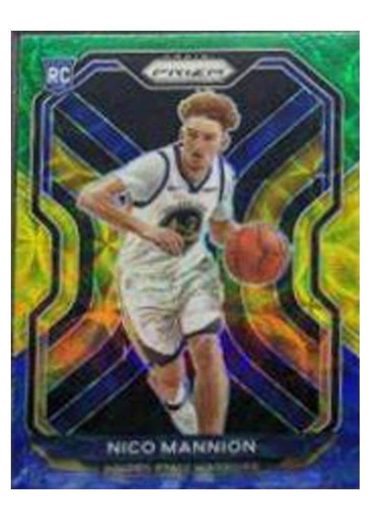2020-21 Panini Prizm Base Set Nico Mannion #293 card