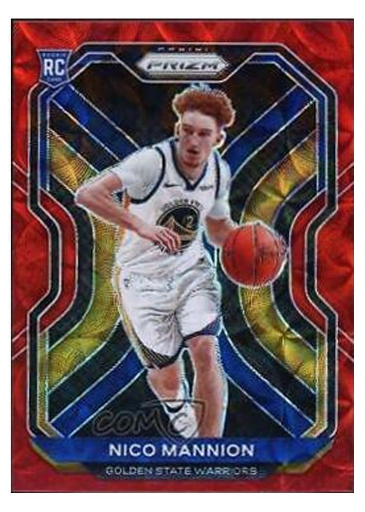 2020-21 Panini Prizm Base Set Nico Mannion #293 card