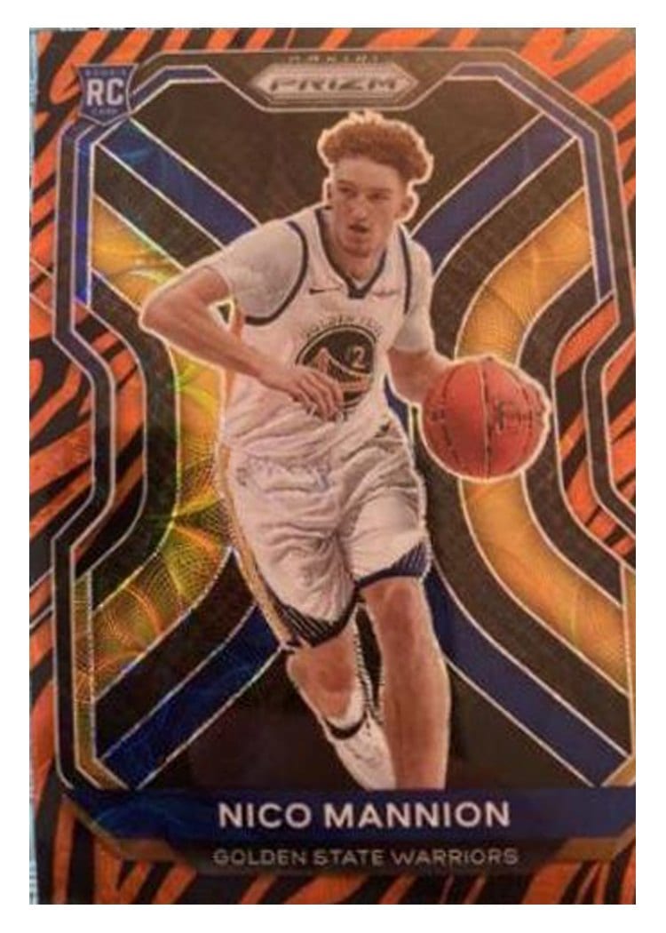 2020-21 Panini Prizm Base Set Nico Mannion #293 card