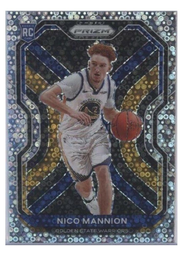 2020-21 Panini Prizm Base Set Nico Mannion #293 card