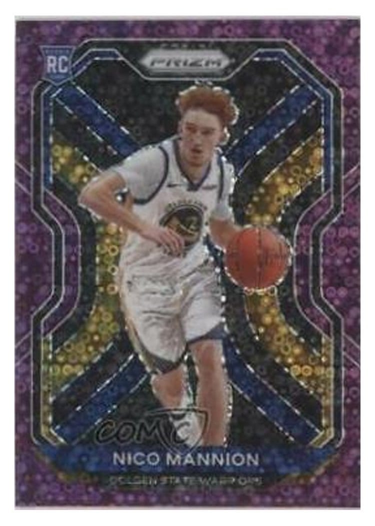 2020-21 Panini Prizm Base Set Nico Mannion #293 card