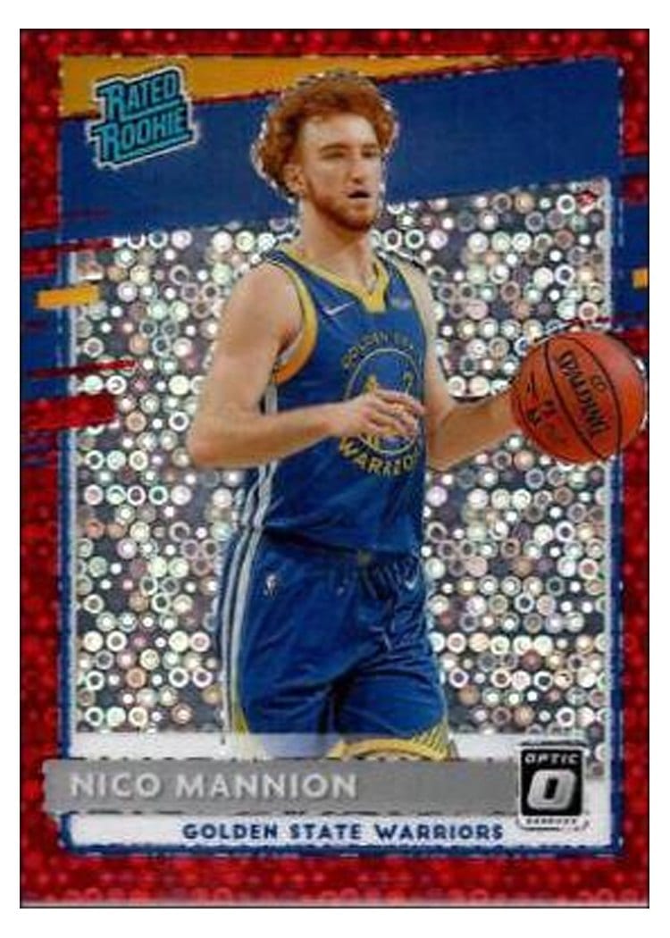 2020-21 Panini Prizm Base Set Nico Mannion #293 card