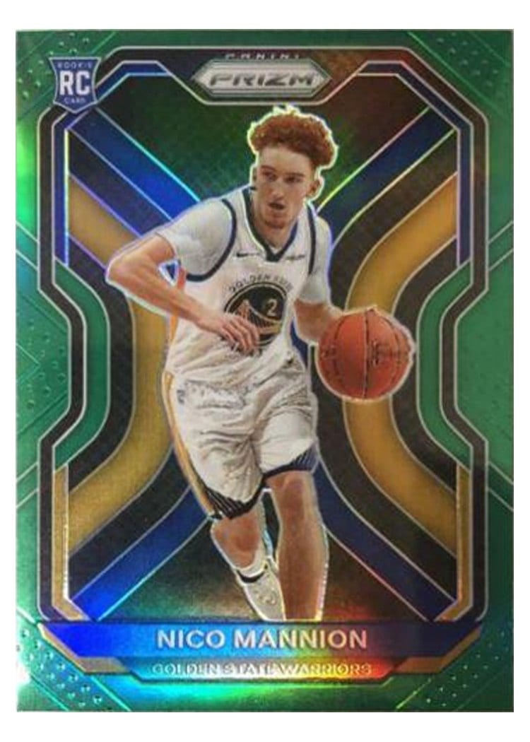 2020-21 Panini Prizm Base Set Nico Mannion #293 card