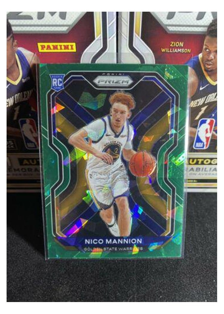 2020-21 Panini Prizm Base Set Nico Mannion #293 card