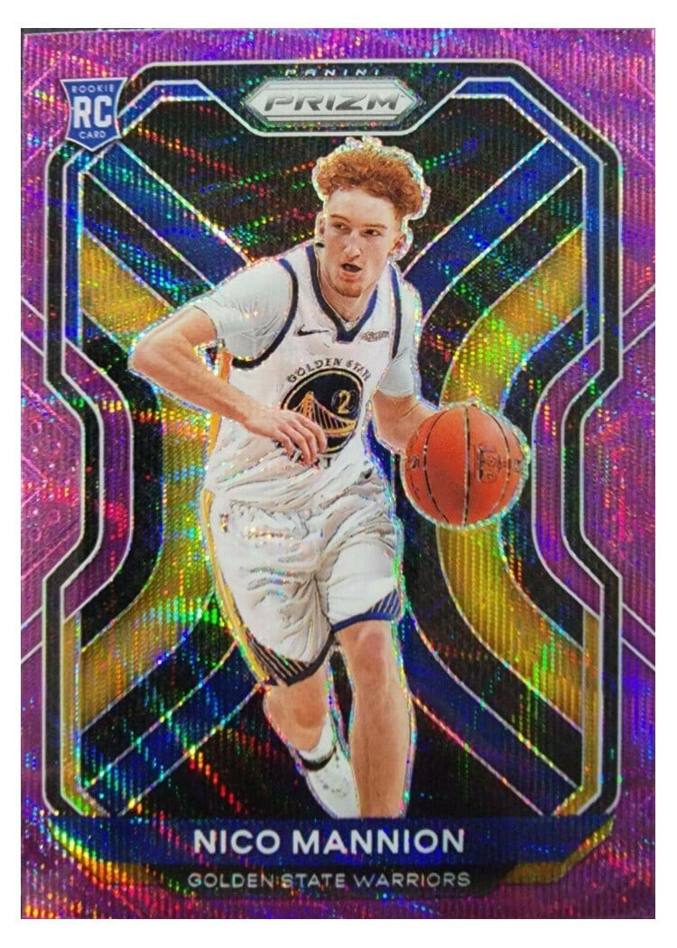 2020-21 Panini Prizm Base Set Nico Mannion #293 card