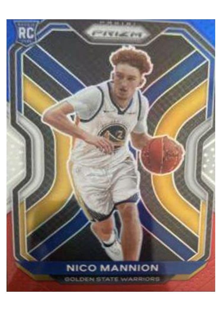 2020-21 Panini Prizm Base Set Nico Mannion #293 card