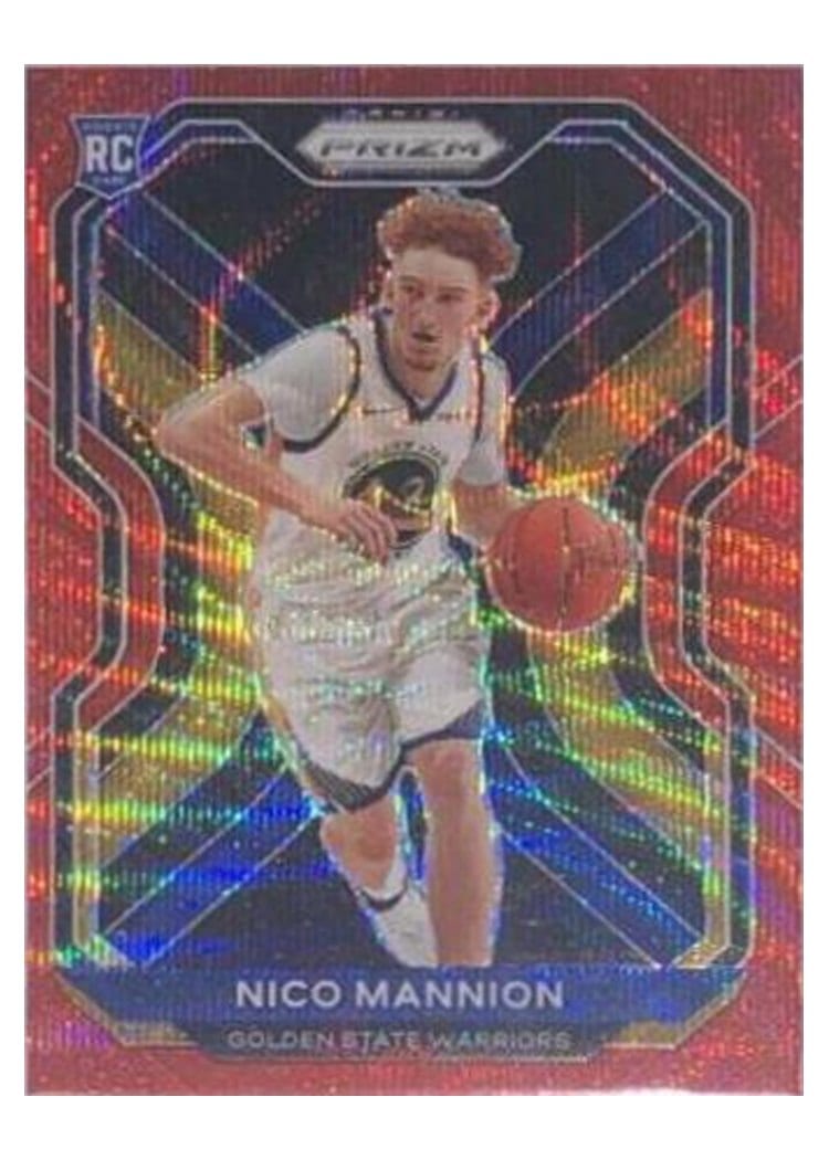 2020-21 Panini Prizm Base Set Nico Mannion #293 card