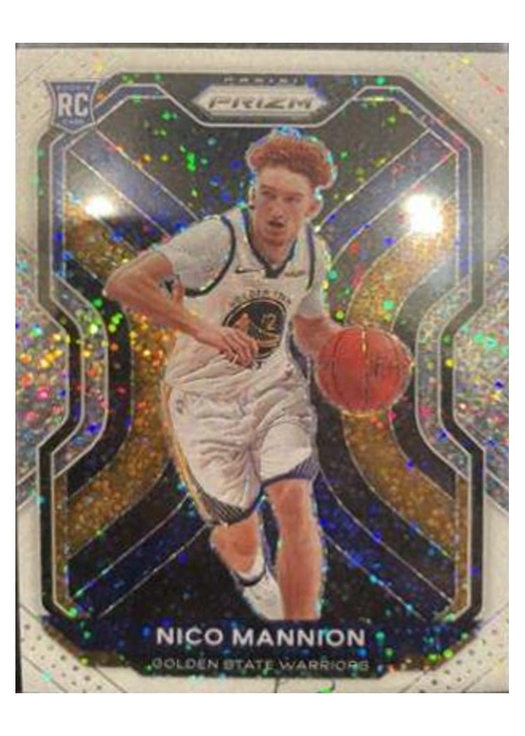 2020-21 Panini Prizm Base Set Nico Mannion #293 card