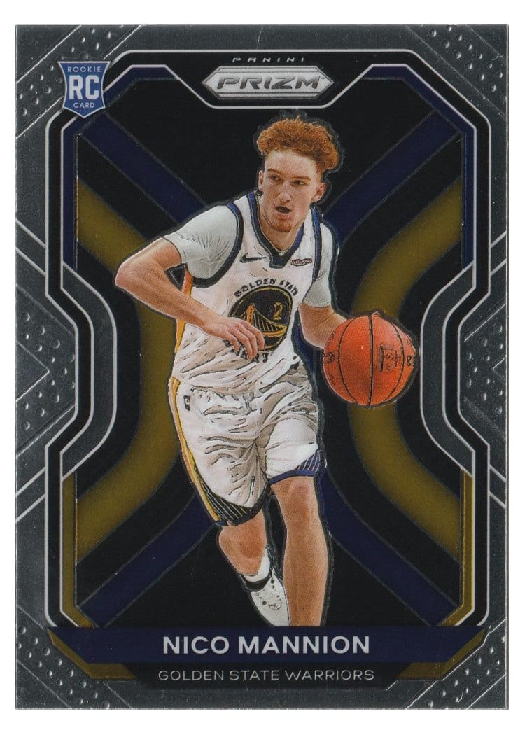 2020-21 Panini Prizm Base Set Nico Mannion #293 card
