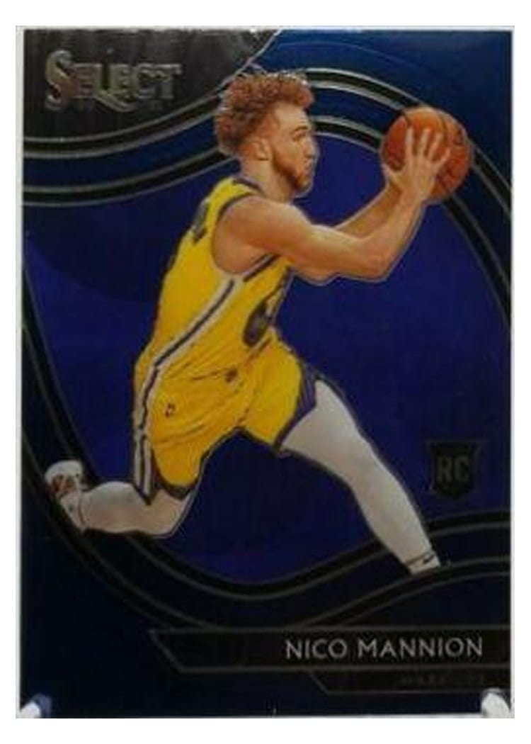 2020-21 Panini Select Base Set Nico Mannion #261 card