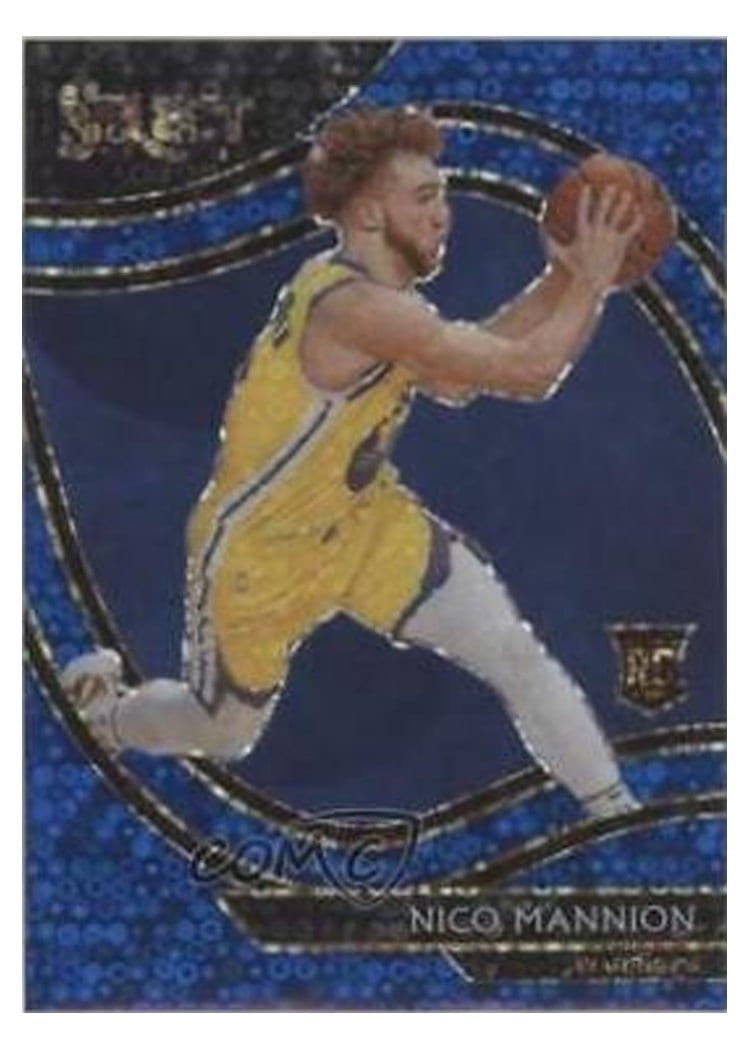 2020-21 Panini Select Base Set Nico Mannion #261 card