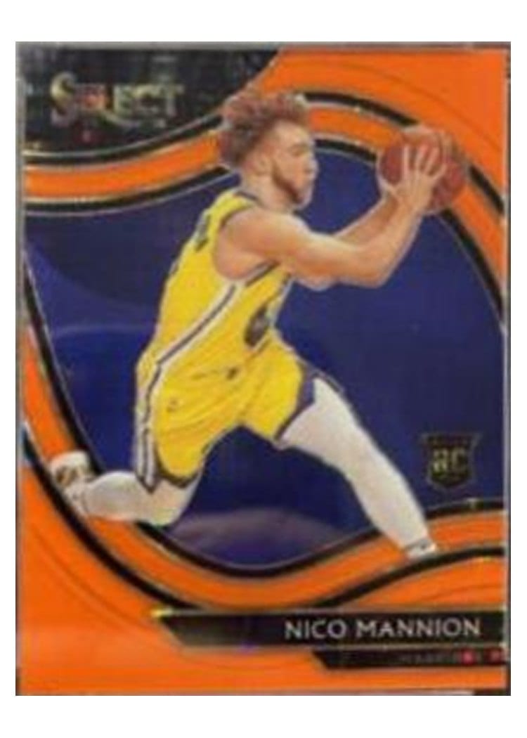 2020-21 Panini Select Base Set Nico Mannion #261 card