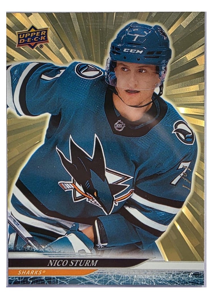 2024-25 Upper Deck Base Set Nico Sturm #385 card