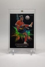 2024 Panini Obsidian Black Color Blast Nico Williams #3 card