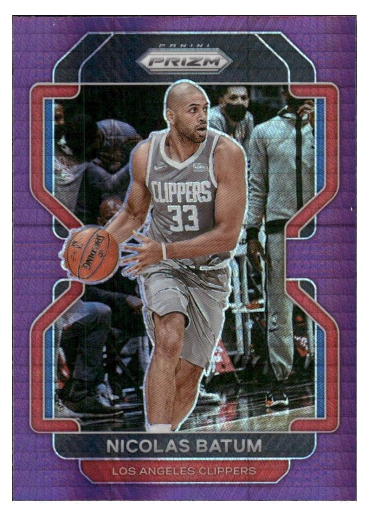 2021-22 Panini Prizm Base Set Nicolas Batum #200 card