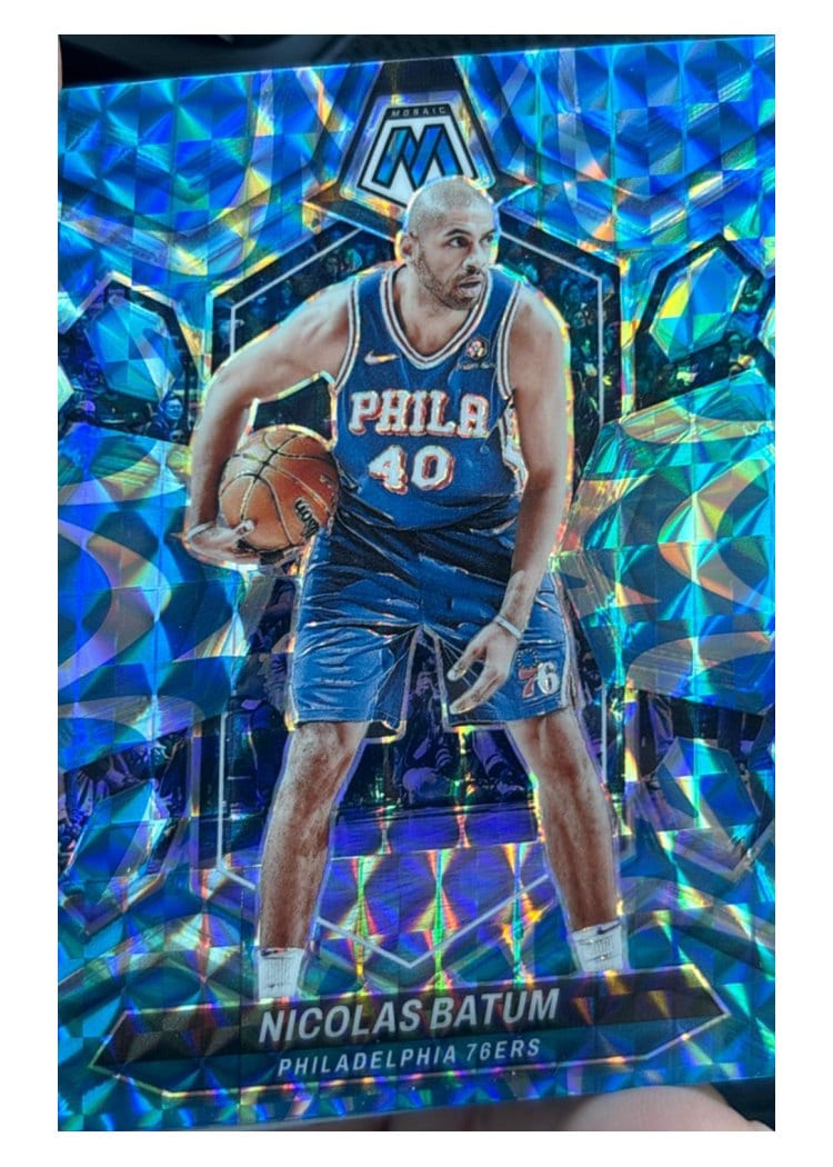 2023-24 Panini Mosaic Base Set Nicolas Batum #197 card