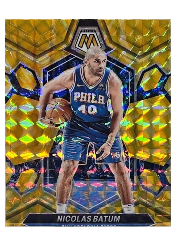 2023-24 Panini Mosaic Base Set Nicolas Batum #197 card