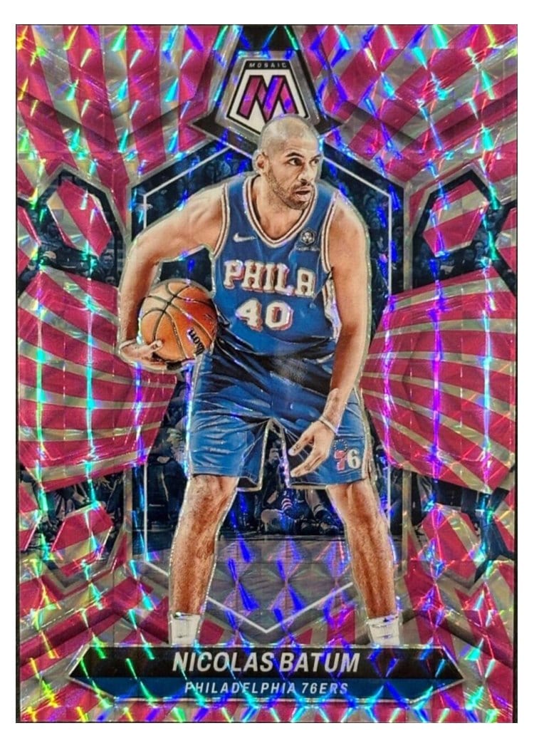 2023-24 Panini Mosaic Base Set Nicolas Batum #197 card