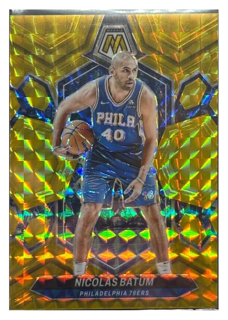 2023-24 Panini Mosaic Base Set Nicolas Batum #197 card