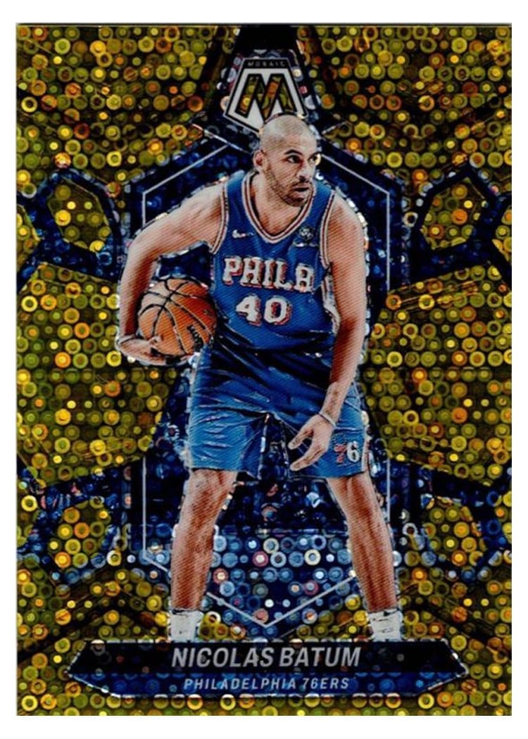 2023-24 Panini Mosaic Base Set Nicolas Batum #197 card