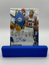 2023-24 Panini Phoenix Scorched Signatures Nicolas Batum #SCS-NBT card