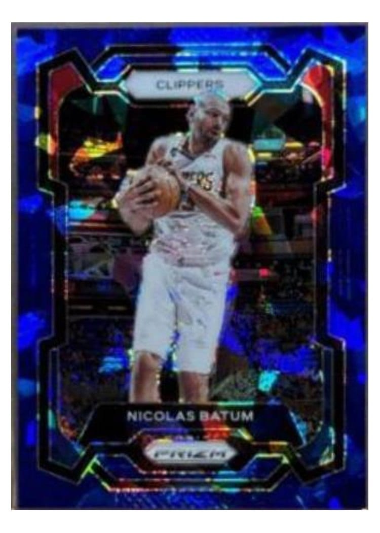 2023-24 Panini Prizm Base Set Nicolas Batum Blue Ice #262 card