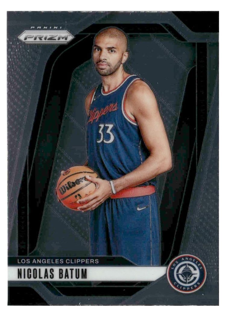 2024-25 Panini Prizm Base Set Nicolas Batum Basketball Prizm #177 card
